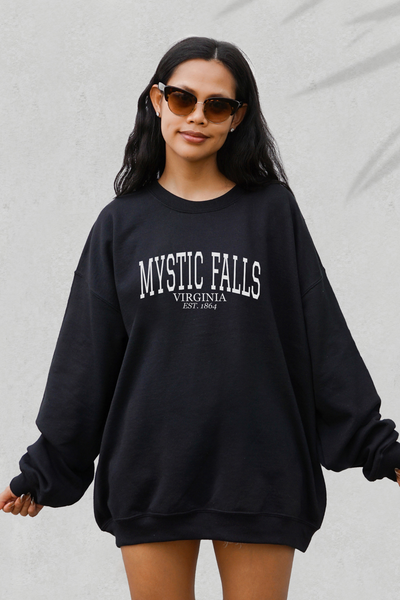 Mystic Falls Mystic Girl Sweatshirt Team Mystic Hoodie Mystic